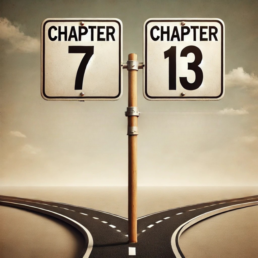 Choosing the Right Path: Chapter 7 vs. Chapter 13 Bankruptcy – Which One is Best for You?